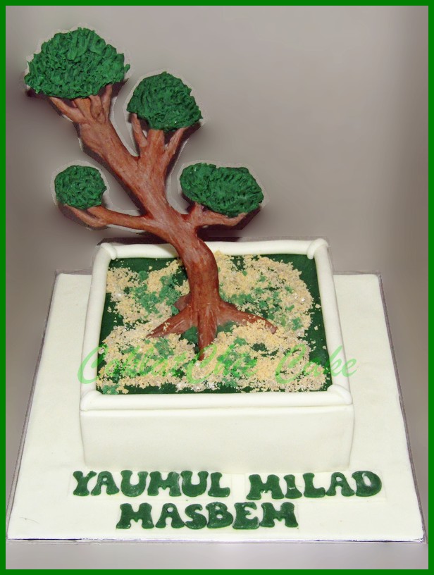 Cake Tanaman Bonsai  MASBEM  COKLATCHIC CAKE Est.2004